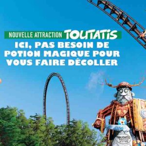 affiche du parc Asterix