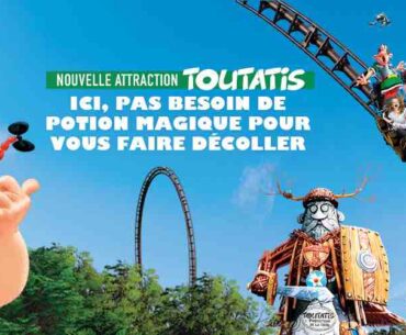 affiche du parc Asterix