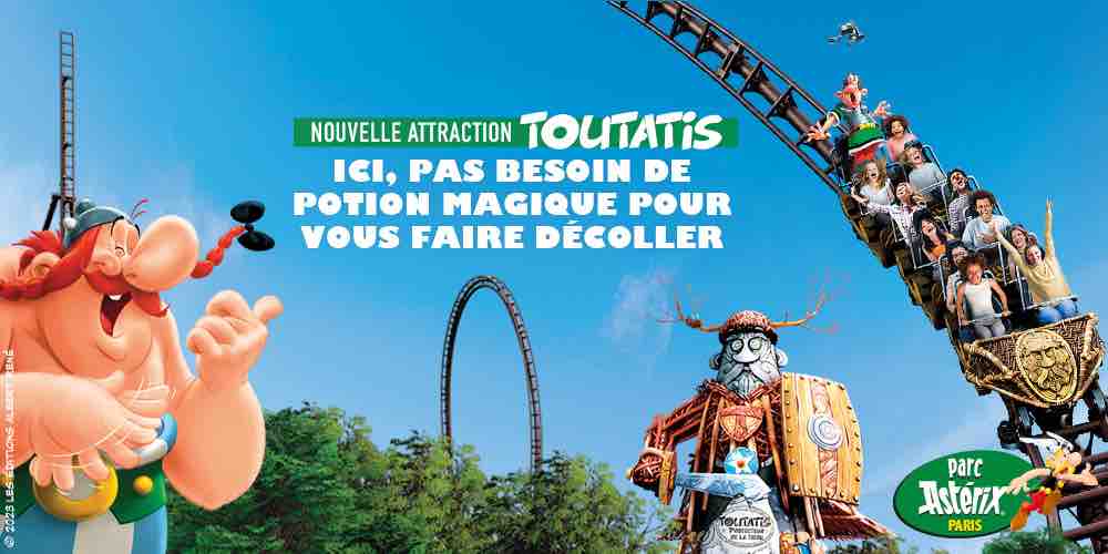 Le parc Astérix >> Billets, horaires, infos, réservations, réductions