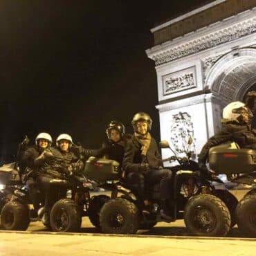 unusual quad ride in Paris