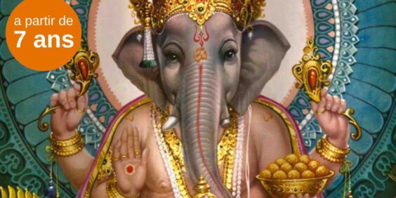 La visite contée et ludique “Au pays du dieu éléphant Ganesh”