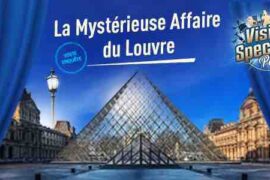 the visit show the mysterious affair of the Louvre