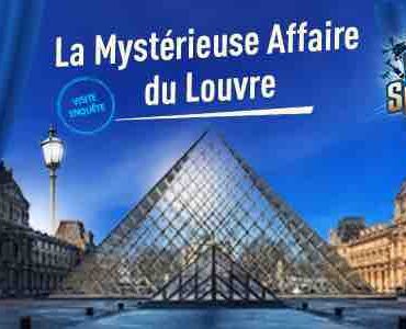 the visit show the mysterious affair of the Louvre