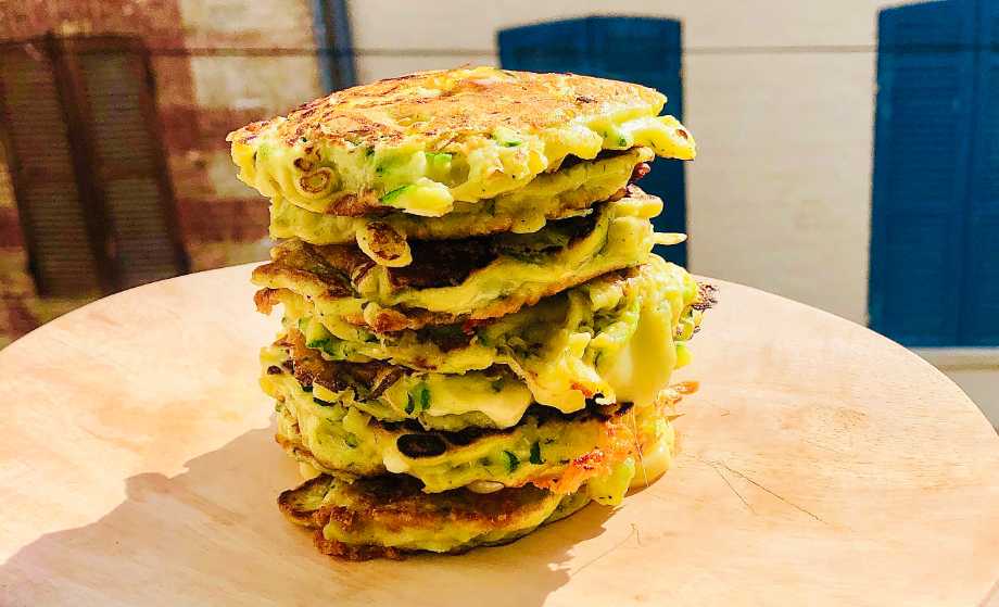 Simple zucchini patty recipe